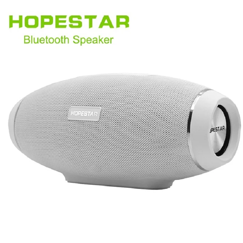HOPESTAR H20 30 Вт мощность беспроводной портативный Bluetooth динамик регби Открытый бас эффект с микрофоном банк заряда для мобильного ТВ ПК