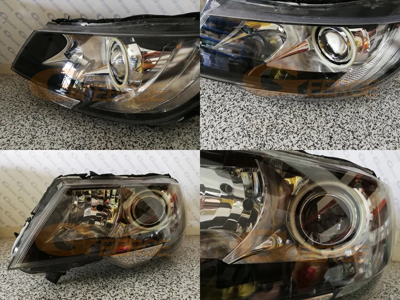 cob led angel eyes SKODA SUPERB 2 II FACELIFT 2013 2014 2015 headlight(3)