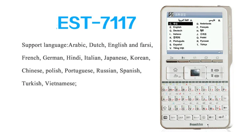 Новая Многоязычная переводная машина электронный словарик поддержка языкового перевода 17 стран с голосовым выходом