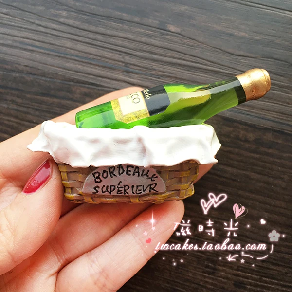 Креативная корзина чашка для фруктового сока хлеба вина ароматы магнит