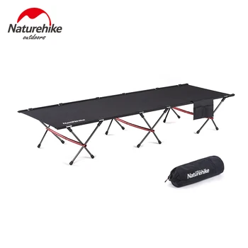 

Naturehike Folding Camping Cot Fishing Single Bed Office Lunch Break Bed Portable Accompanying Bed for Indoor Outdoor Backpack