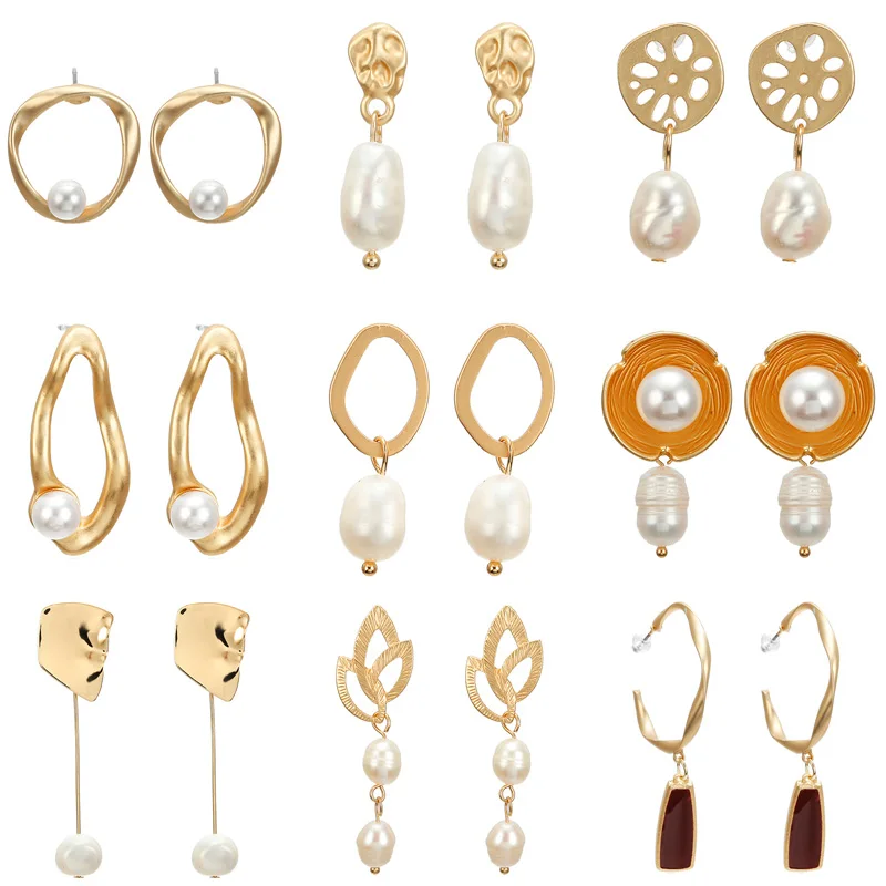 

New Fashion Drop Dangle Earrings for Women Geometric Earrings Wedding Party Vintage Gifts Bohemian jewelry for Girls