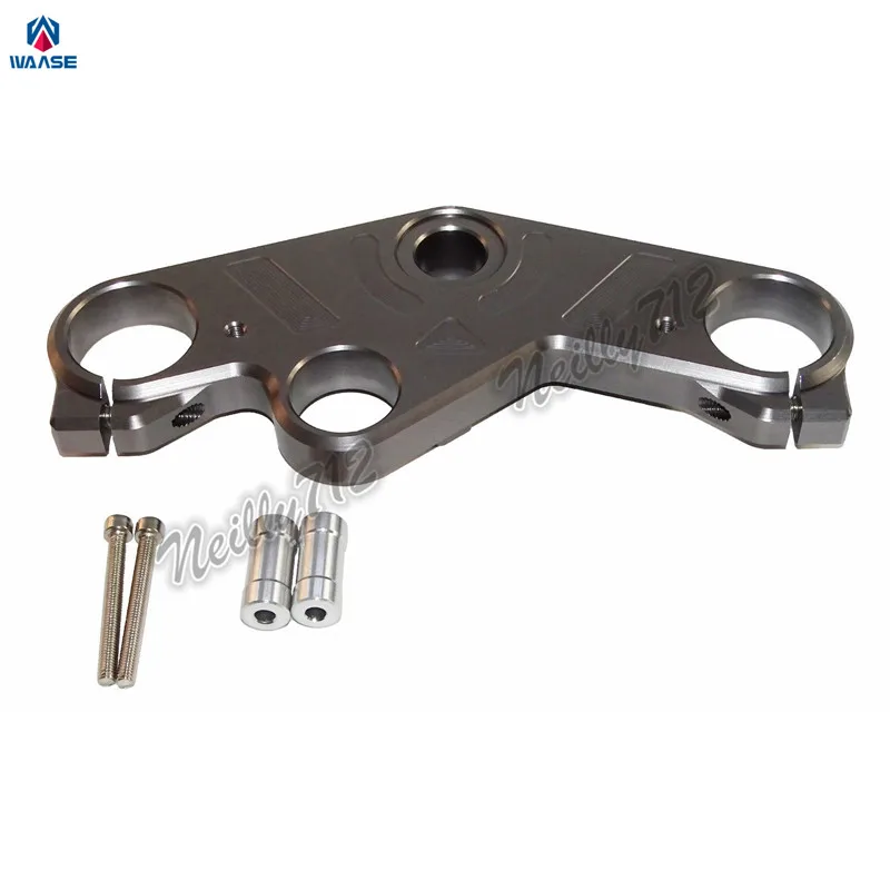 Top Clamp Yoke Upper Triple Tree for YAMAHA R3 Gray B