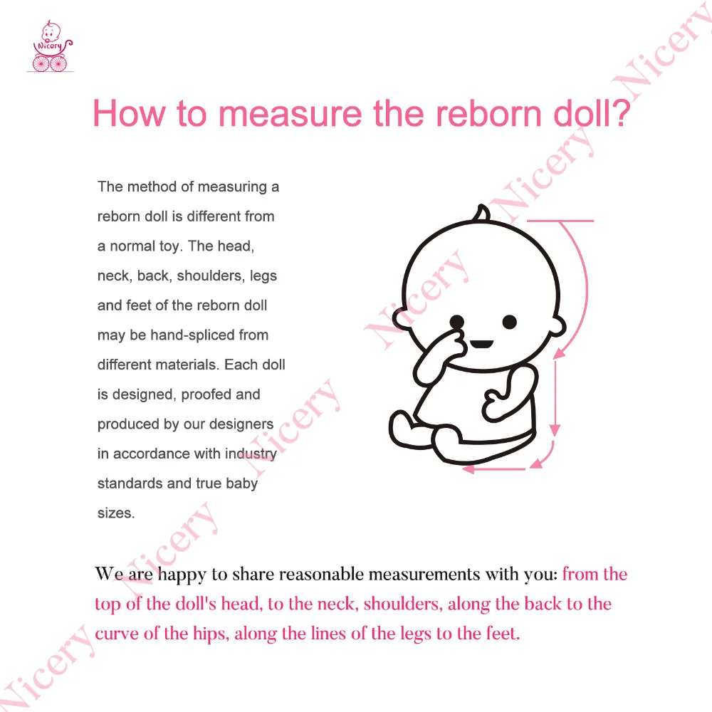 Nicery 20 дюймов 50 см реалистичные Reborn Baby Doll Девушка высокие виниловые Рождественская игрушка, подарок для детей улыбка принцесса розовый