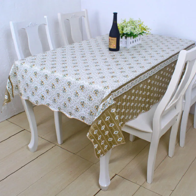 Pvc Lace Tablecloth Toalhas De Mesa Retangular Transparent Table Cover