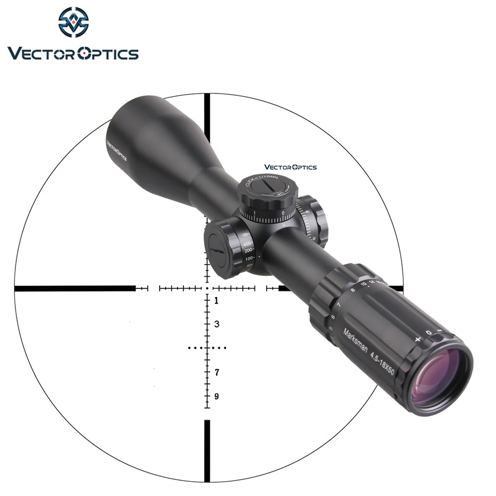 Векторная оптика Marksman 4 5 18x50 тактическая охотничья длинная рельефная винтовка