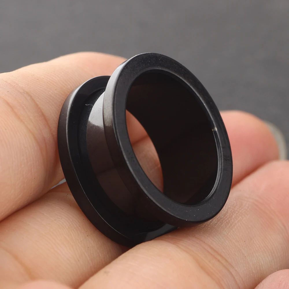 JUNLOWPY Ear Plugs 2-25mm Big Gauges Wholesales Body Jewelry Flesh Tunnel Ear Expander Kits Stretcher Ear Plug Tunnels