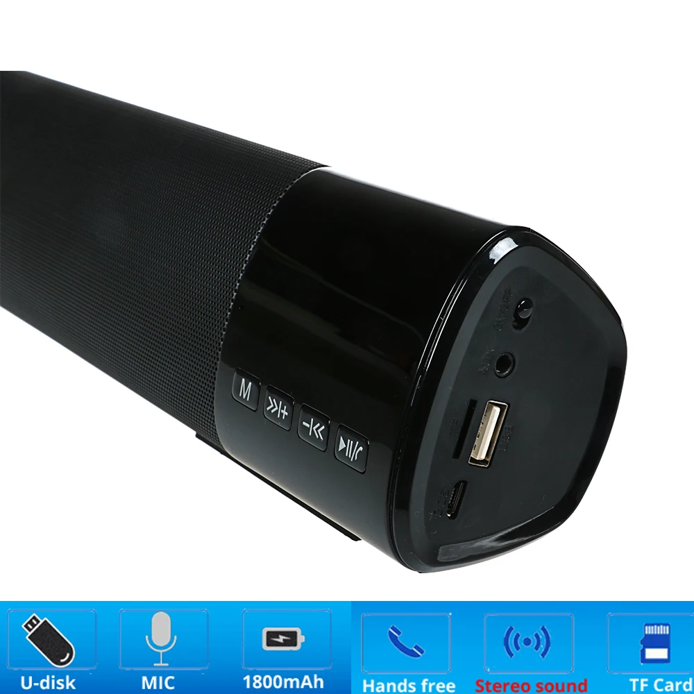 TV Sound Bar Portable boombox PC sound box bluetooth Speaker Wireless loudspeaker Home Theater System soundbar Radio for xiaomi