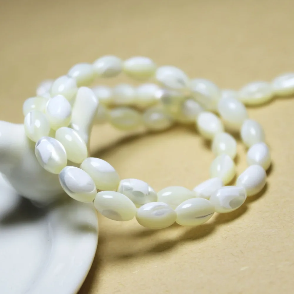 Natural-Rice-shape-Trochus-Top-Shell-Stone-White-Beads-For-Jewelry-Making-DIY-Bracelet-Necklace-4 (1)