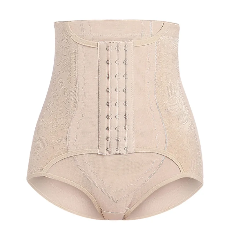 Women High Waist Cincher Belly Control Panties With Adjustable Hooks