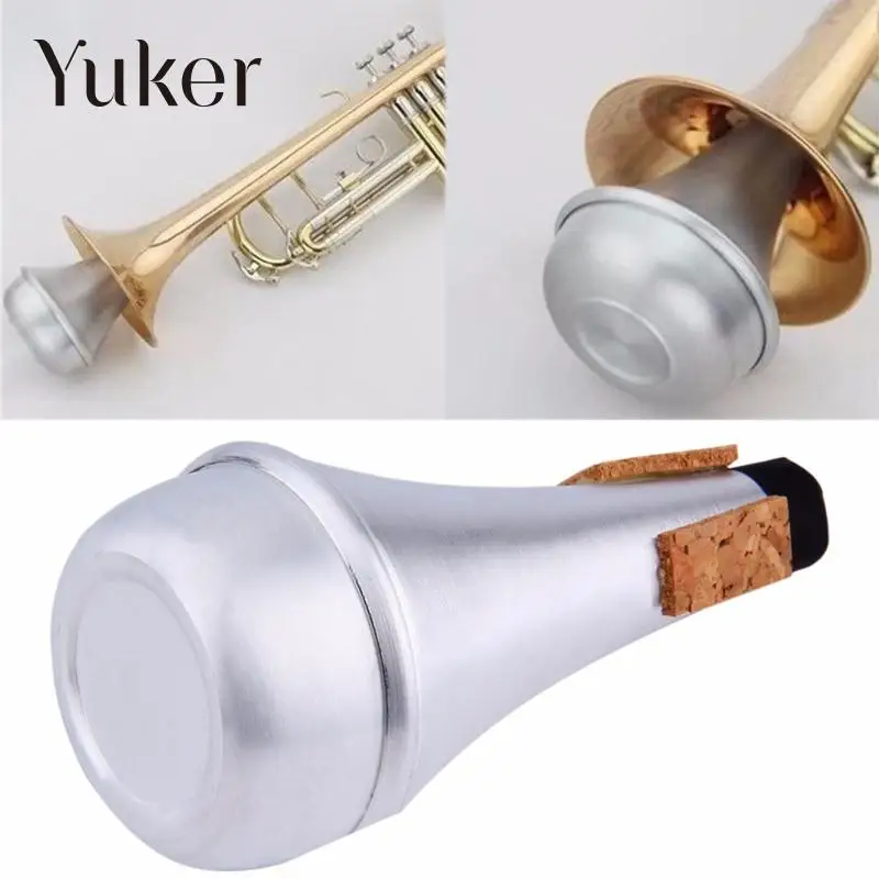 Buy Straight Trumpet Mute Muffler Aluminum Alloy