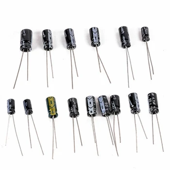 

200pc15 Kinds Of DIY 15 Value 0.1uF-220uF Electrolytic Capacitor Classify electrolytic capacitor
