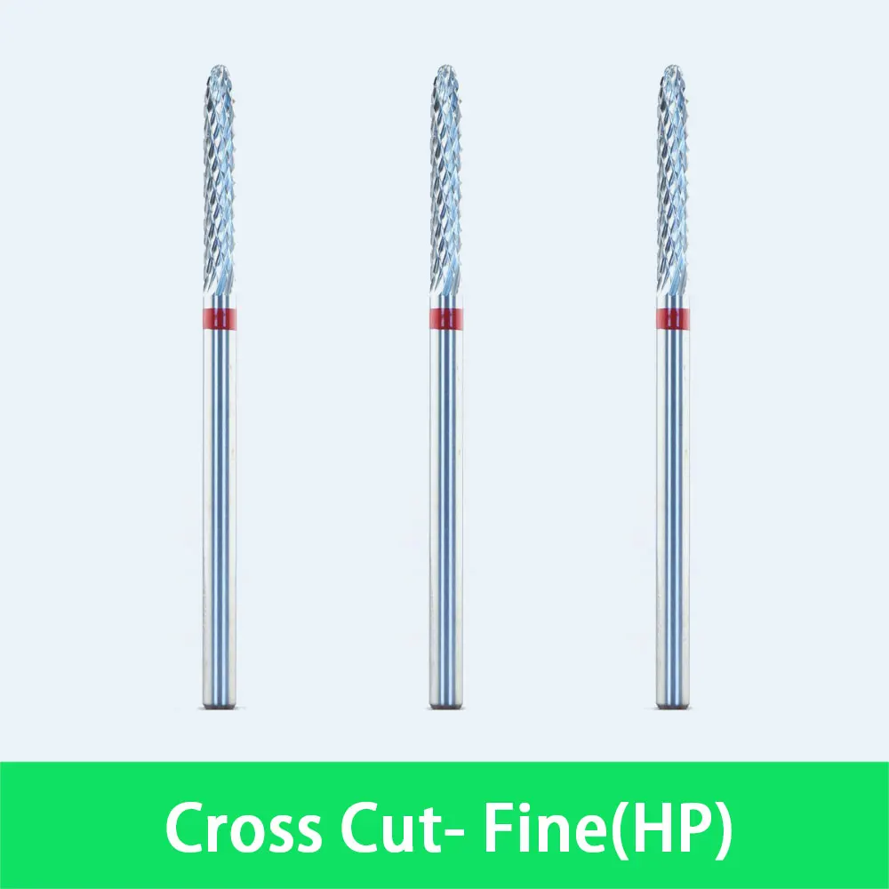 ISO Standard Tungsten Carbide Bur (HP) Cross Cut Fine Gritcarbide bur
