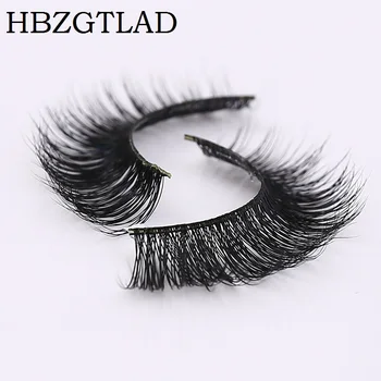 

HBZGTLAD 3D Mink Fake Eyelashes Natural False Eyelashes Hand made Eye Lashes