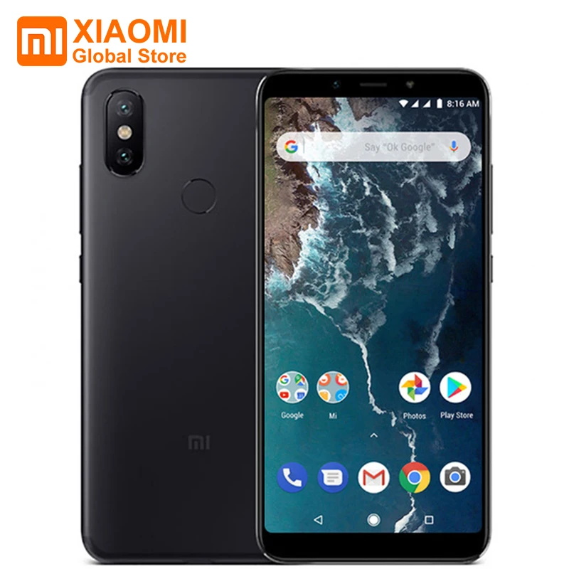 Глобальная версия Xiaomi mi A2 телефон Snapdragon 660 4 Гб 64 5 99 &quot18:9 полноэкранный Мп + МП