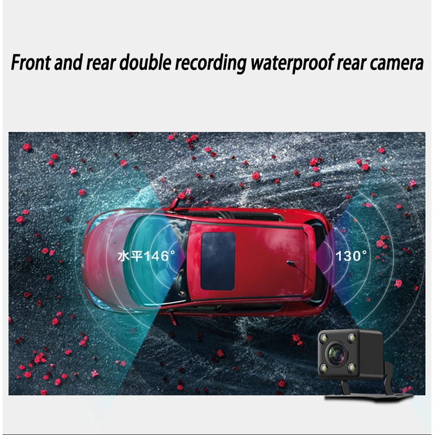 Liislee Car DVR Wifi Video Recorder Dash Cam Camera for Toyota 44