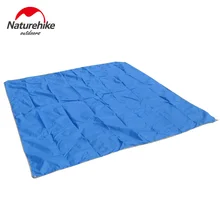 NatureHike коврик для кемпинга 215*215 см спальный коврик для 3-4 человек Открытый Пикник пляж палатка тент большой размер водонепроницаемый туристические коврики
