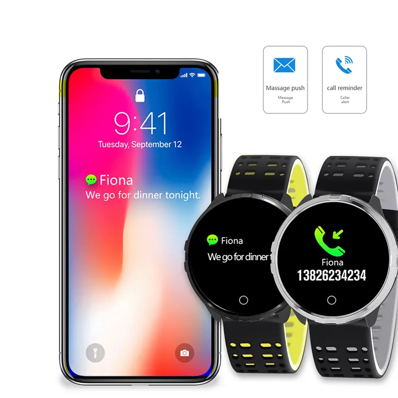  Bluetooth Smart Watch X7 pk X6 Sport Band Men and Women Health Smart Tracker for Android and iphone