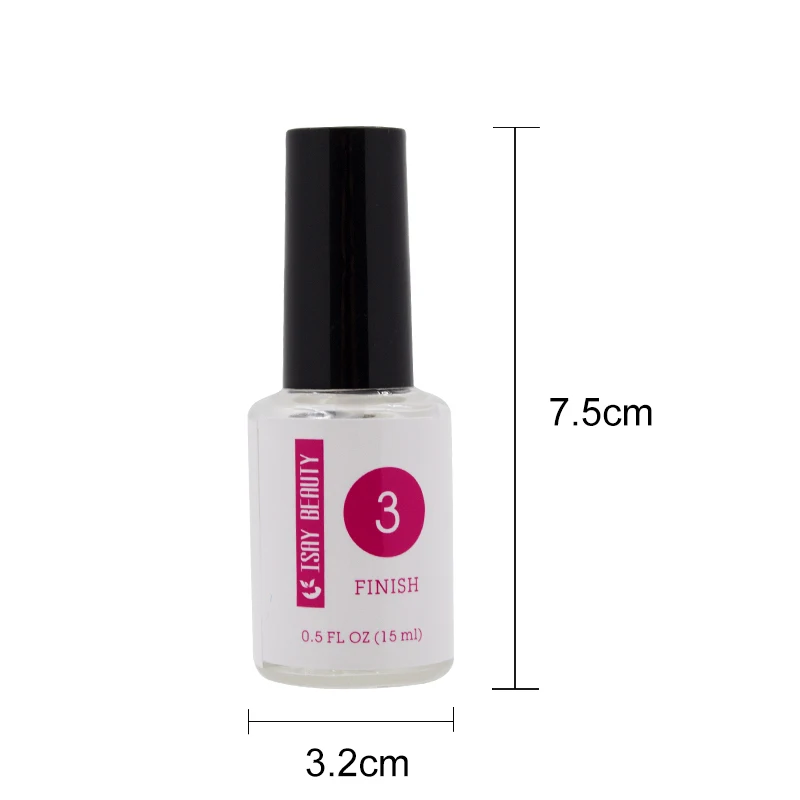 ISAYBEAUTY Base Gel superior activador en seco Natural cepillo ahorrador para polvo de uñas ISAYBEAUTY Base Gel superior activador en seco Natural cepillo ahorrador para polvo de uñas