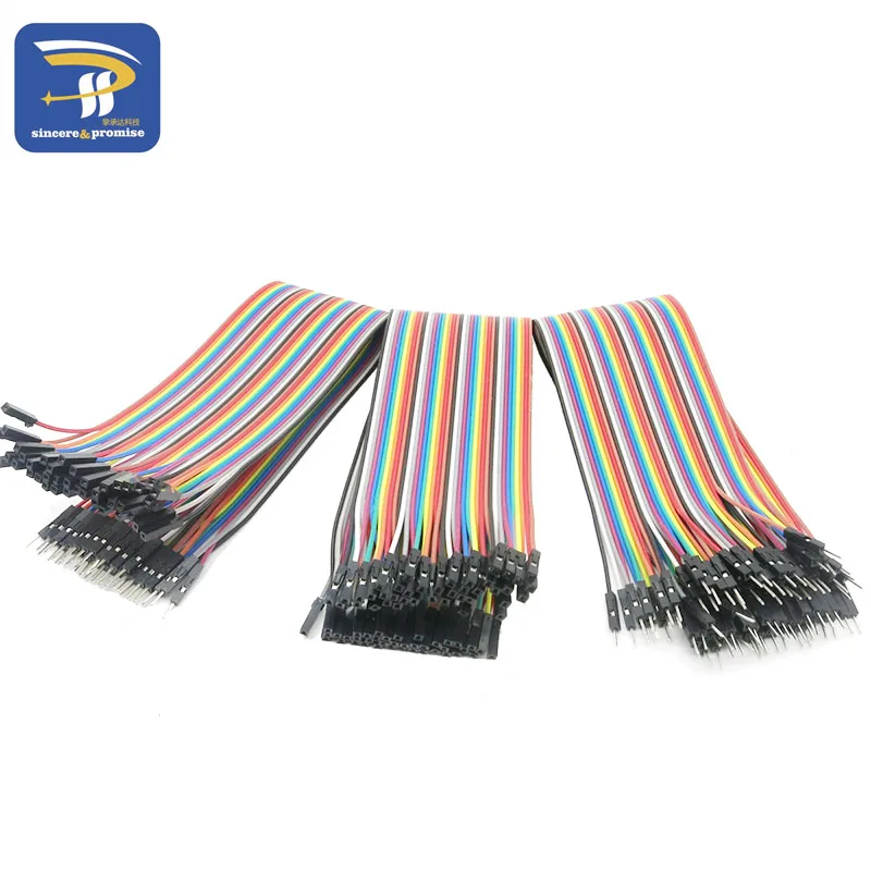 Dupont line 120pcs 30cm male to male + male to female and female to female jumper wire Dupont cable DIY KIT