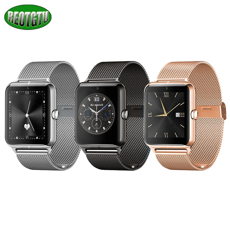 

Latest high quality OEM Bluetooth smart watch camera watches pedometer watch with a call feature Bluetooth music player watch
