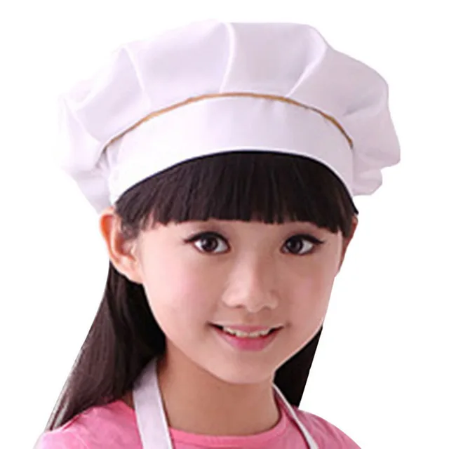 Loozykit Cute Child Chef Hat Cooking Baking Kitchen School Children Bib