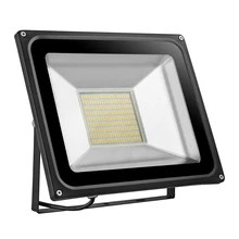 1 шт. Светодиодный прожектор наружное освещение 100 Вт 220 В 5600LM 189LED SMD5730 Прожекторы Для улицы, Площади Шоссе Открытый афиши стены