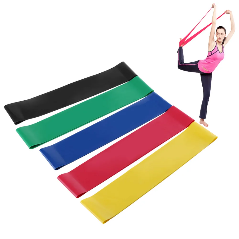 Rubber Band Resistance Bands Workout Fitness Gym Equipment rubber loops Latex Yoga Gym Strength