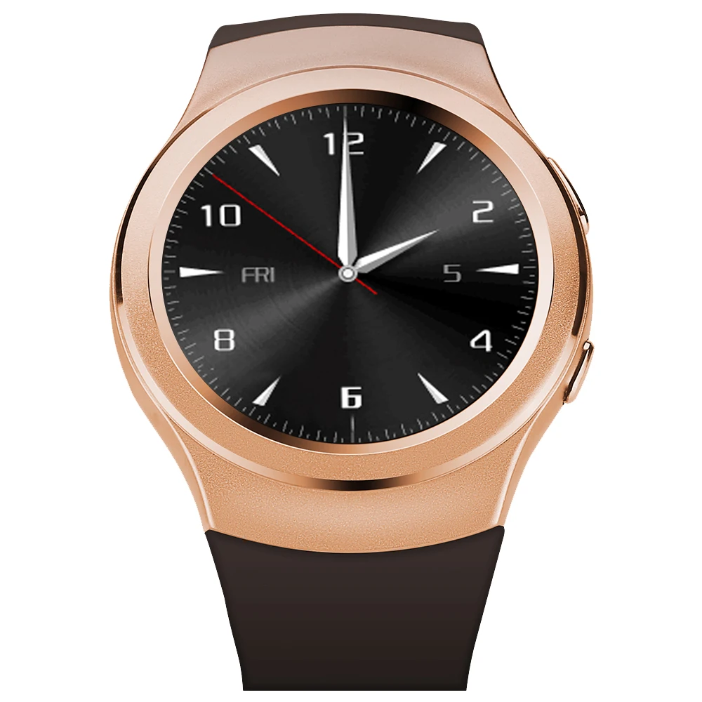 Bluetooth Smart Часы № 1 G3 круглый Экран жизни Водонепроницаемый спортивные SmartWatch для