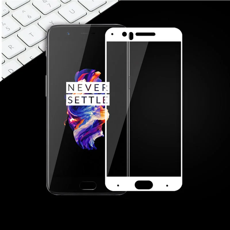 

For Oneplus 5 Tempered Glass Original High Quality Full Cover Screen Protector For Oneplus 5 Protective Film For One plus 5