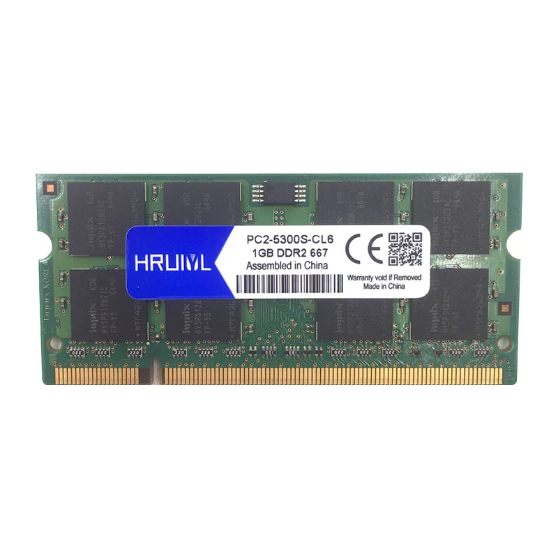 Hruiyl PC2-5300S 667 МГц DDR2 1 Гб 2 ГБ 4 ГБ 667 МГц PC2 5300 DDR 2 1Г 2Г сети 4G для лэптоп ноутбук память оперативная память Sodimm 1,8 V