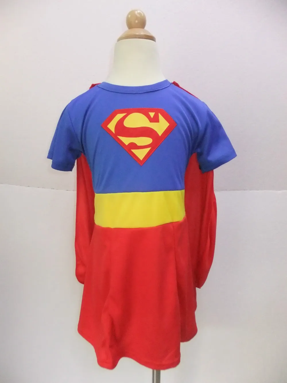 

Wholesale and retail Party decoration chrismas short sleeves Wonder woman superman skirt Cosplay & shawls size:S-XXL