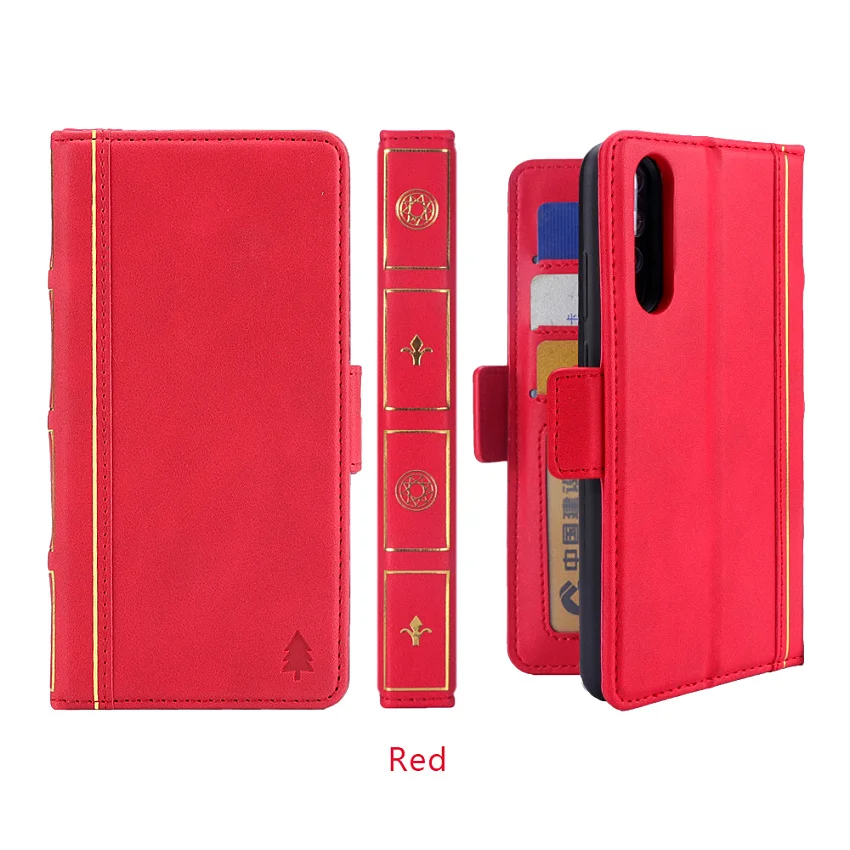 Luxury Leather Holy Bible Book Flip Case for Huawei P20 Pro P 20 Wallet Phone Case Retro Flip Wallet Book Phone Cases Coque (38)