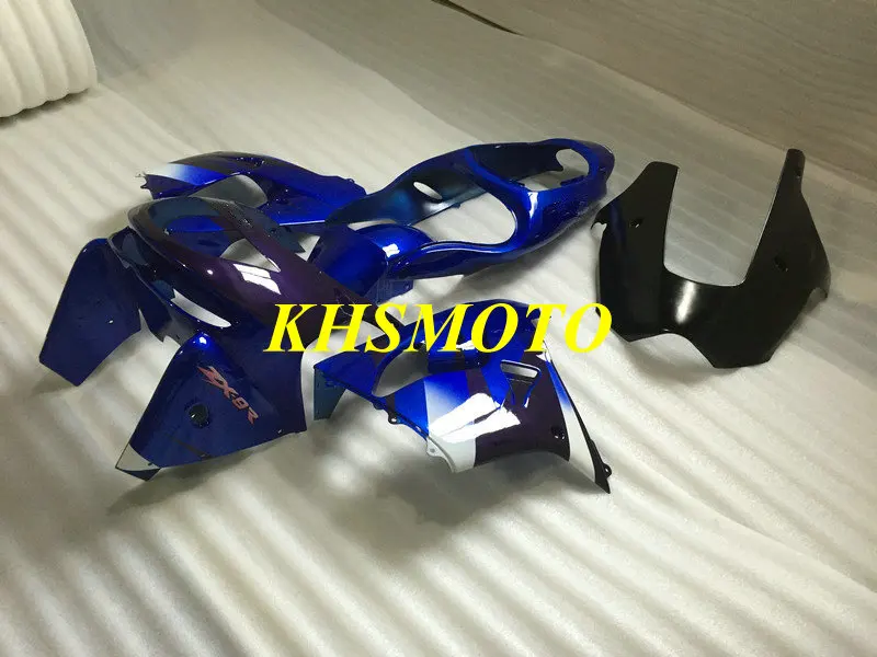 Набор обтекателей мотоцикла для KAWASAKI Ninja ZX9R 1998 1999 98 99 zx 9r ABS Blue Обтекатели набор +