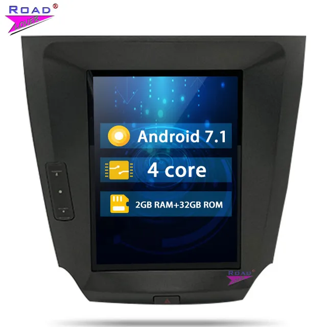 Roadlover Vertical Screen 2G+16GB Android 7.1 Car GPS Navigation Player For Lexus IS250 IS300 