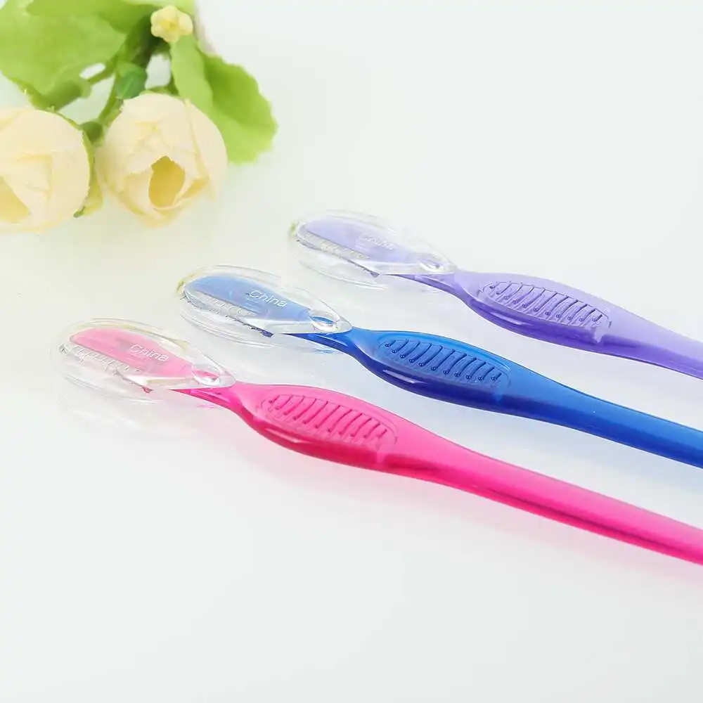 

3pcs Eyebrow Razor Facial Hair Remover Shaping Eyebrow Trimmer Sharp Mini Makeup Knife Blade Hair Remover Tool
