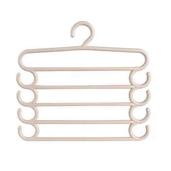

Multi Layer Clothes Hanger Holder Space Saving Wardrobe Organizer Pants Towel Tie Scarf Storage Rack Store