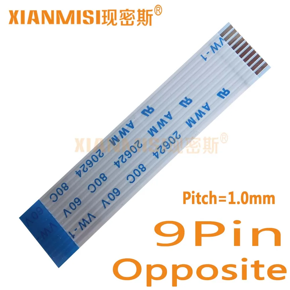 5Pcs AWM 80C 60V VW-1 40 Pin 0.5 Pitch 40mm FFC Flexible Flat Same Side Cable