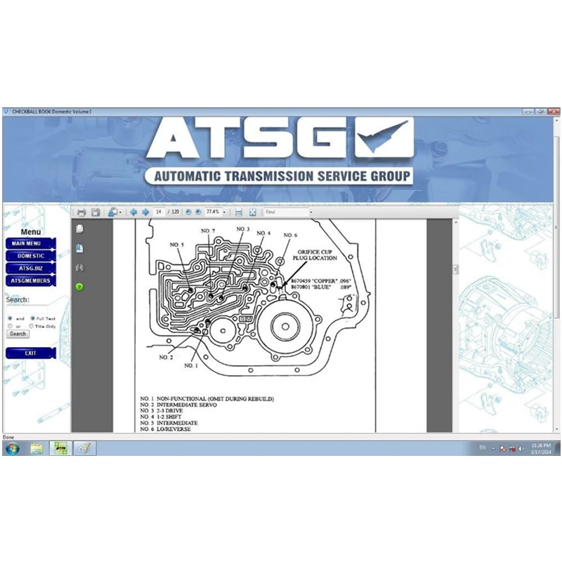 Горячая Распродажа, программное обеспечение для ремонта авто ATSG(автоматическая трансмиссия сервисная группа информация по ремонту) руководство по ремонту диагностическое программное обеспечение