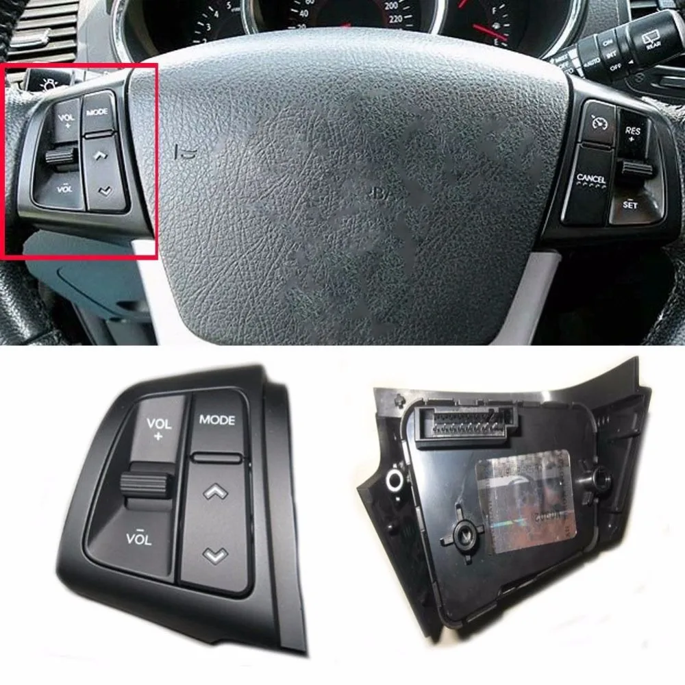 

for Genuine Multi Function Steering Wheel Audio Steering Wheel Remote Control Switch LH For KIA 2010-2012 Sorento 967002P000CA