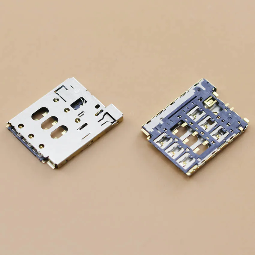 

YuXi Good Quality Sim Reader Connector Card Slots Part For HTC Desire 816/D816d/D816n/D816w Dual SIM New In Stock +Tracking