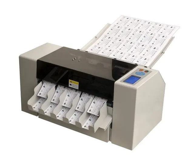 Multi function full auto name card cutter QK A3+,automatic card cutter,card cutting machine