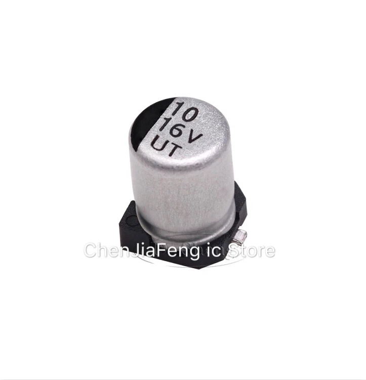 100 шт./лот новый оригинальный 16V10UF 10UF16V 4x5 мм алюминиевая электролитическая