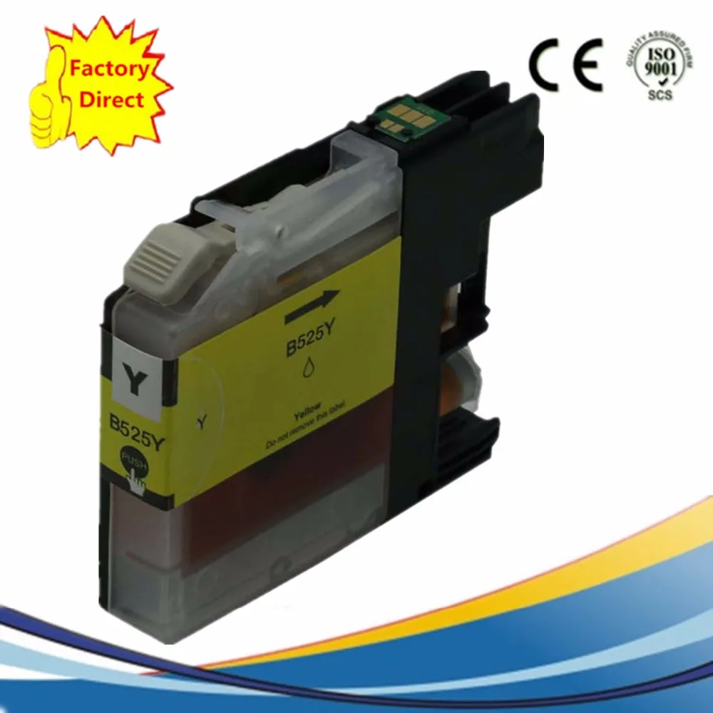 Замена LC529XLBK LC529XL LC 529XLBK LC529 529 529XL LC525XL чернильные картриджи|ink cartridge|replacement cartridgebrother