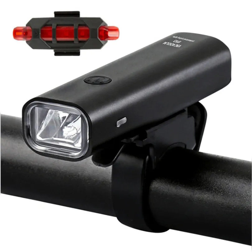 Cyclezone LED USB Rechargeable Bike Light Cycling Bicycle Light Set Bicycle Front light + Rear Tail light Free Ship A30 Cyclezone LED USB Rechargeable Bike Light Cycling Bicycle Light Set Bicycle Front light + Rear Tail light Free Ship A30