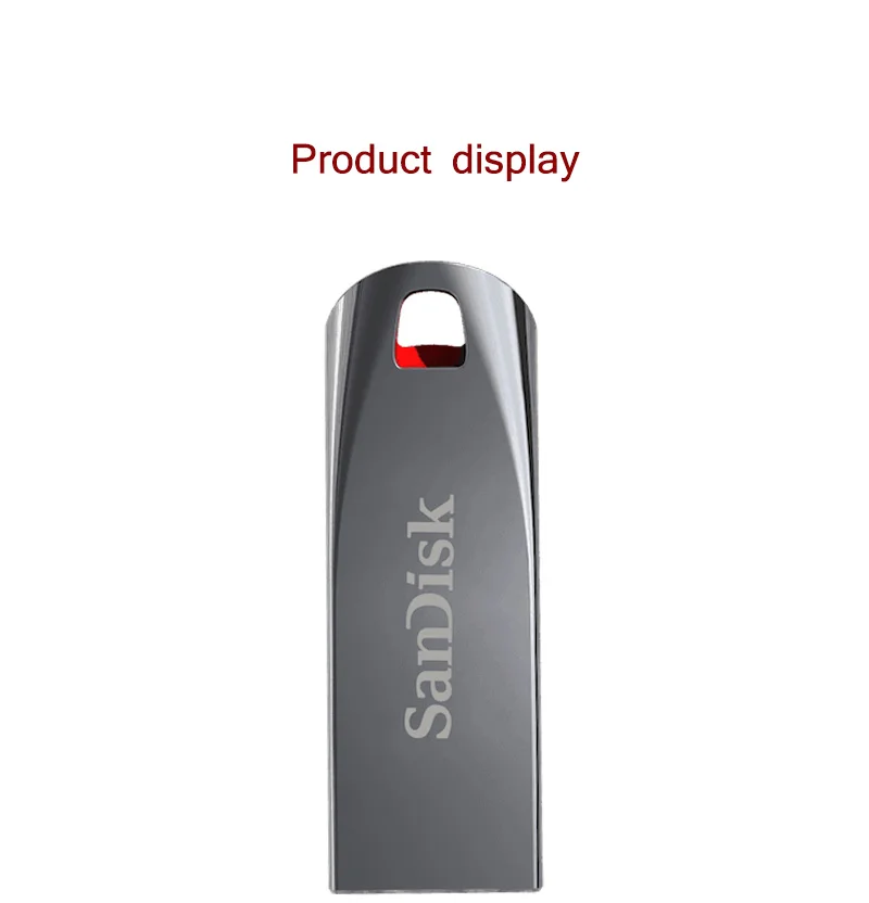 Новое поступление sandisk Металл USB Flash Drive флешки 64 GB 32 GB 16 GB 8 GB flash Memory stick Флеш накопитель usb stick для подарка