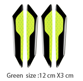 Warning Strip Tape Light Reflector Sticker Exterior Accessories Warning Mark Reflective Door Edge Protection Silane Guard