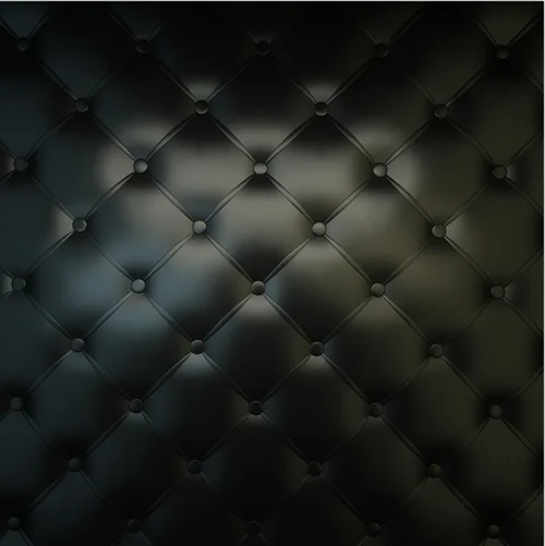 Custom vinyl cloth black tufted headboard wallpaper