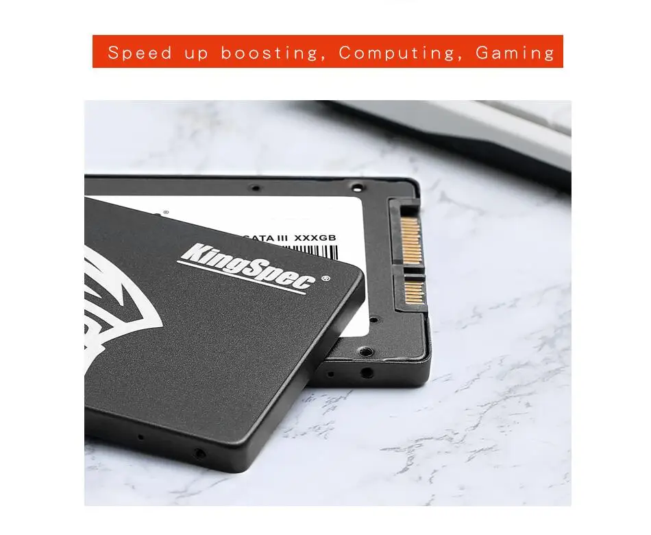 SATA3 SSD KingSpec 720 GB 2,5 ''твердотельный накопитель SATA III 700 GB жесткий диск черный металлический корпус твердотельный накопитель для Тетрадь