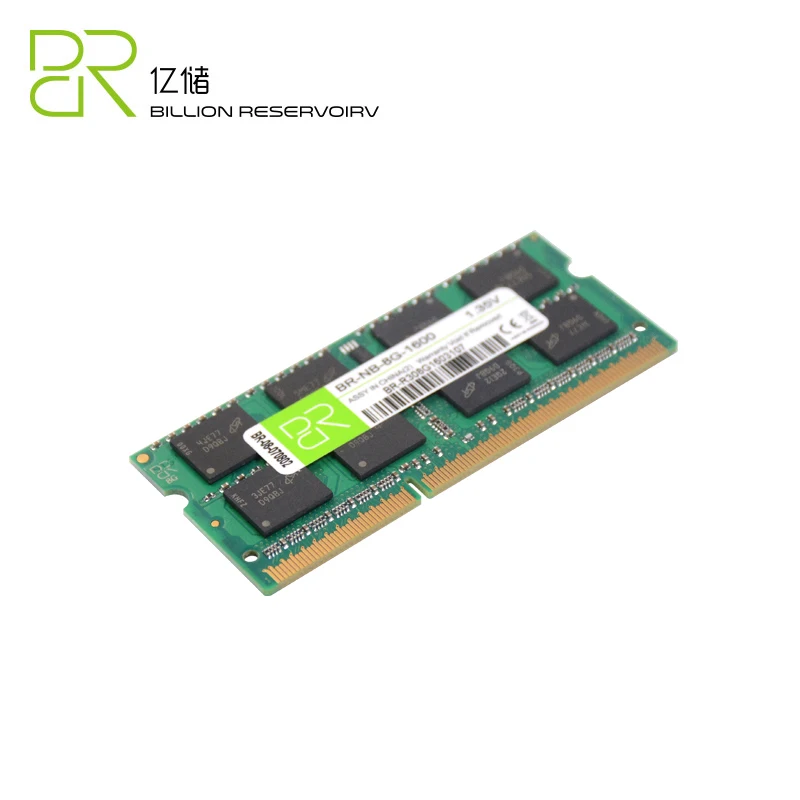 BR все новые DDR3 2GB ram Memoria 1333MHZ DDR3 4GB 8GB 1600MHZ SODIMM DDR3 Memory 1,35 V 1,5 V 204PIN 64bit для ноутбука